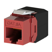 RJ45 Cat6a Keystone Jack Unshielded RJ45 Modular Jack UTP Cat6 Cat5e Lan Cable